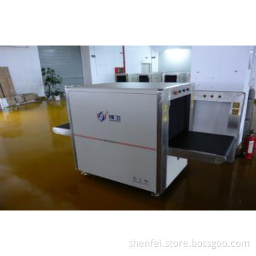 X-ray baggage machine bomb detector for hotel security